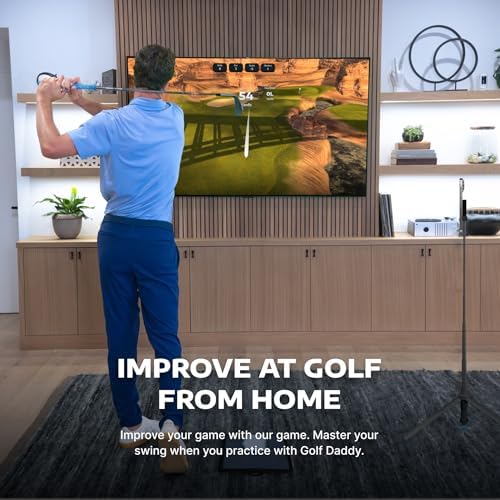 Golf at Home Simulator – AI Swing Analyzer & No Ball Practice Trainer – Real-Time Feedback