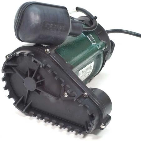 Zoeller Model 49-0005 Water Riddr III Automatic Sump Pump - 1/4 HP, 10 Foot Cord
