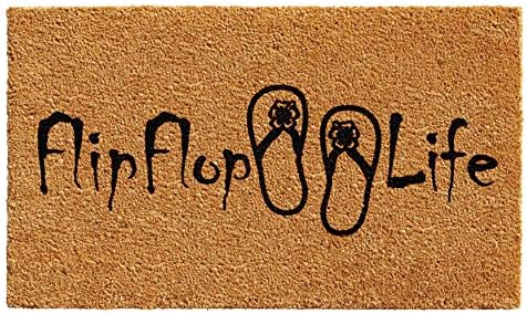 Calloway Mills 102511729 Flip Flop Life Doormat