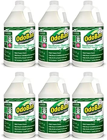 OdoBan Professional Disinfectant and Odor Eliminator Concentrate, 4 Gallons, Original Eucalyptus Scent