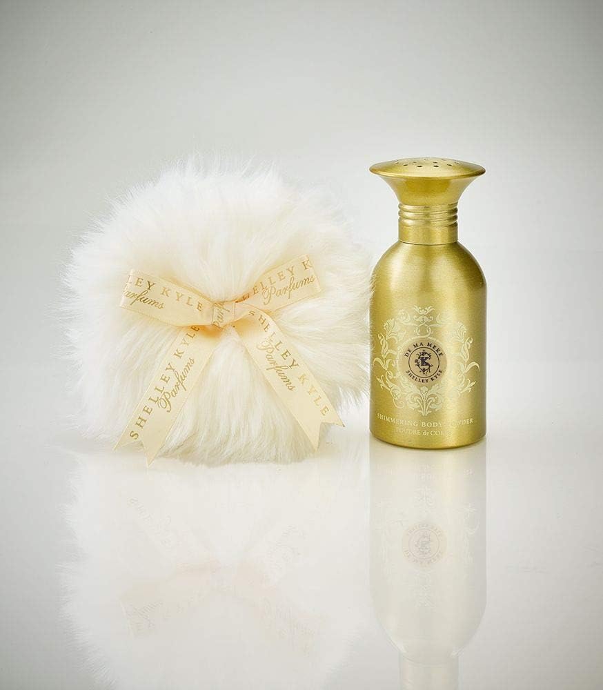Talc Free Mcclendon Shimmer Powder Gift Box Set, 48Grams
