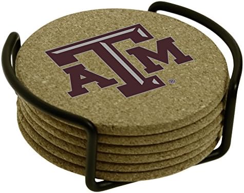 Thirstystone Stoneware Coaster Set, Texas AandM Pattern