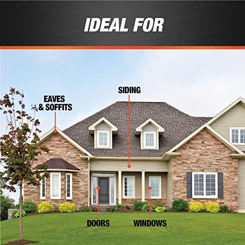 DAP Dynaflex Ultra Advanced Exterior Sealant, Black, 10.1 Oz (7079818220)