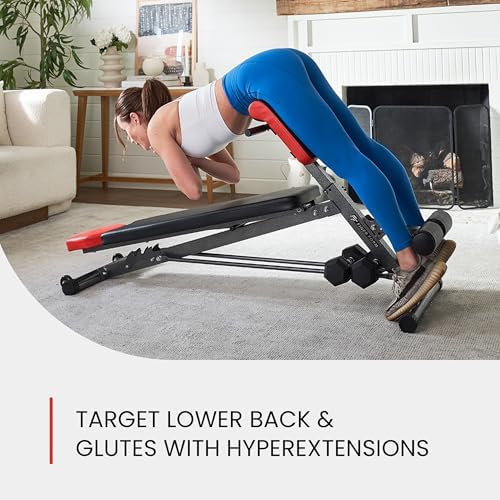 Finer Form Multi-Functional Adjustable Weight Bench and Roman Chair
