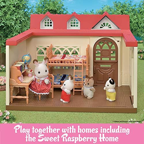 Calico Critters - Children's Bedroom Set - Dollhouse Furniture Sets | Decorate the kids' room with beds and desk-to-toy details - a cozy setup for