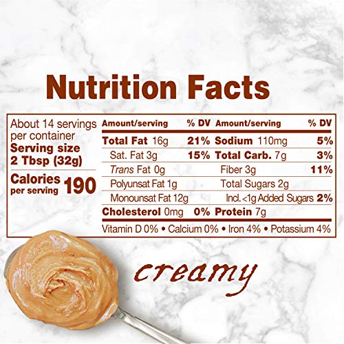 Earth Balance Creamy Peanut Butter and Flaxseed Spread, 16 oz.