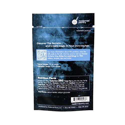 Pure Calcium Lactate Gluconate Vegan OU Kosher Certified - 400g/14oz
