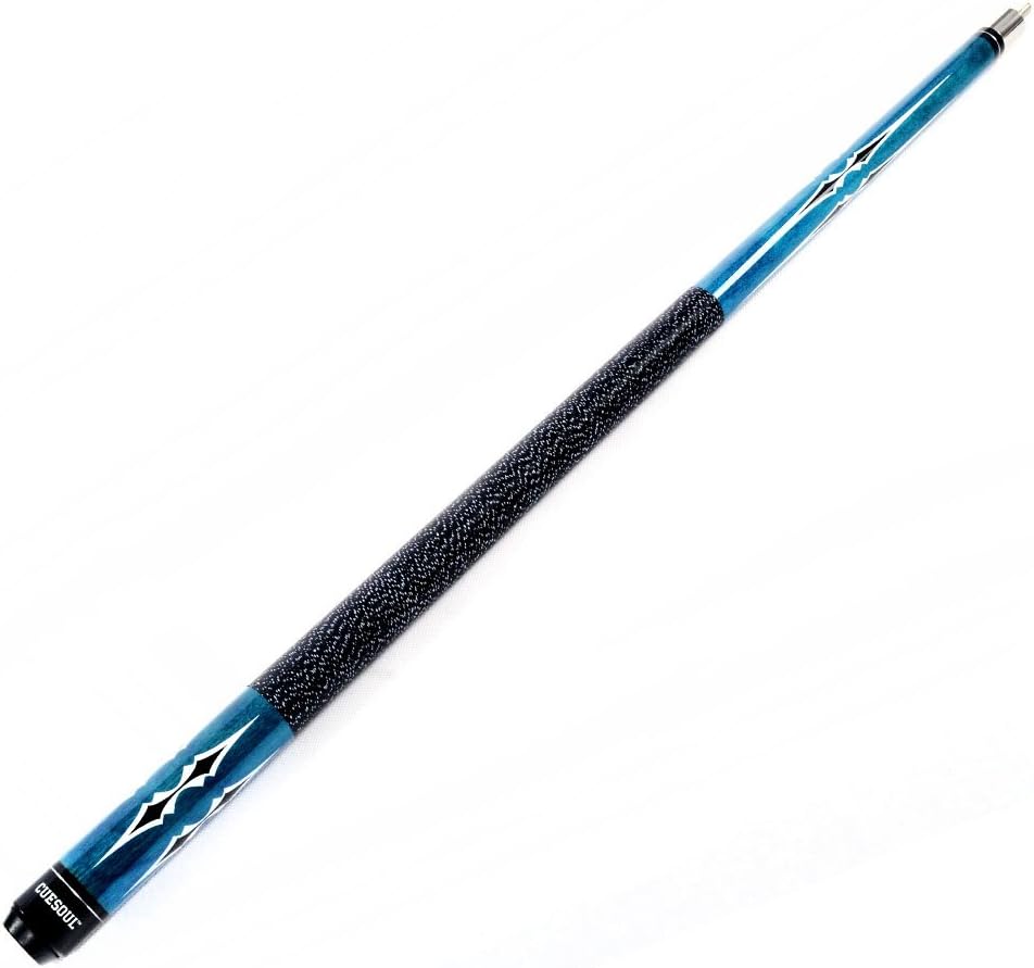 CUESOUL 58 Inch 19oz/20oz Maple Billiard Stick Pool Cue Set 11.5mm/13mm Tip[Weight Adjustable]
