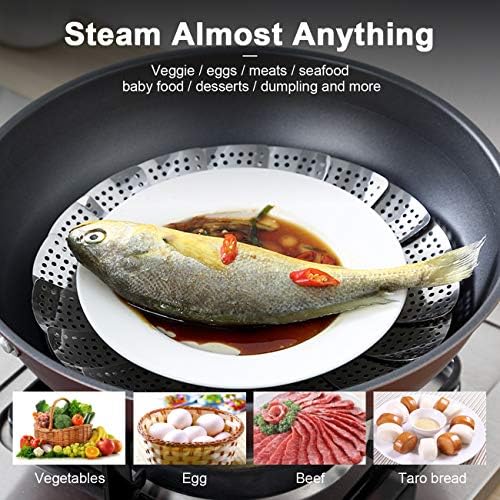 Stainless Steel Steamer Basket, Vegetable Steamer Basket for Instant Pot