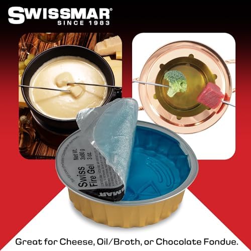 Swissmar Fire Gel Refill - Ideal for Fondue Fuel Burners & Portable Stove, Fluid Fuel Refill for Indoor & Outdoor Use, Lighter Fluid, Burns Longer - 16.9 Ounce
