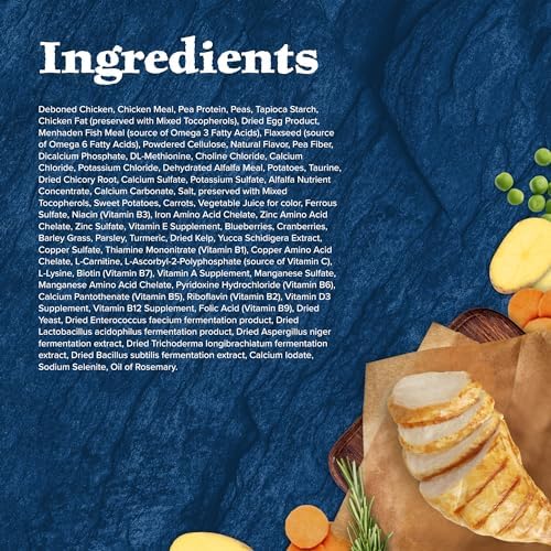 Blue Buffalo Wilderness Chicken Adult Indoor Dry Cat Food, Grain-Free, 5 lb | High Protein, Real Chicken #1 Ingredient