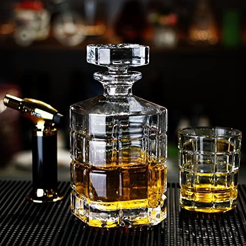 LUXU Whiskey Decanter,25 oz