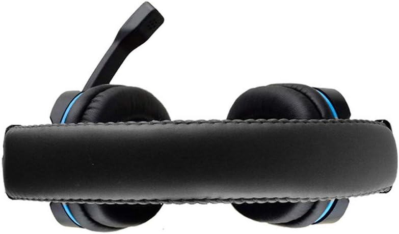 HHmei New Gaming Headset Voice Control Wired HI-FI Sound Quality for PS4 Black - PS4 Wired Headset Headset