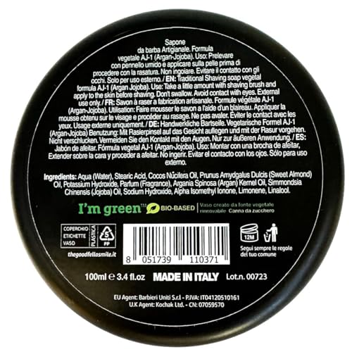 Goodfellas' Smile Abysso Shaving Soap, Made in Italy