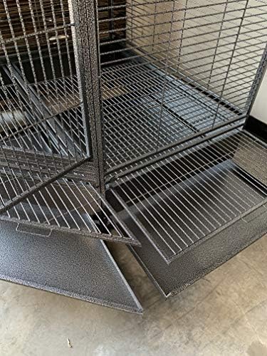 Parrot Escape Jumbo Corner Bird Cage Aviary (X-Large)