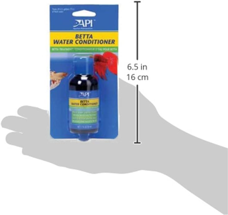 API BETTA WATER CONDITIONER Betta Fish Freshwater Aquarium Water Conditioner 1.7-Ounce Bottle