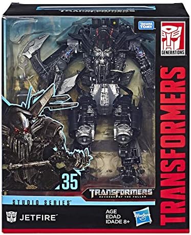 Transformers Toys Studio Series 35 Leader Class Revenge of The Fallen Movie Jetfire Action Figure - Kids Ages 8 and Up, 8.5-inch