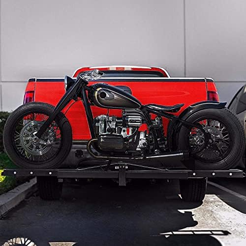 ECOTRIC 500LBS Motorcycle Trailer Hitch Carrier Scooter Dirt Bike Hauler