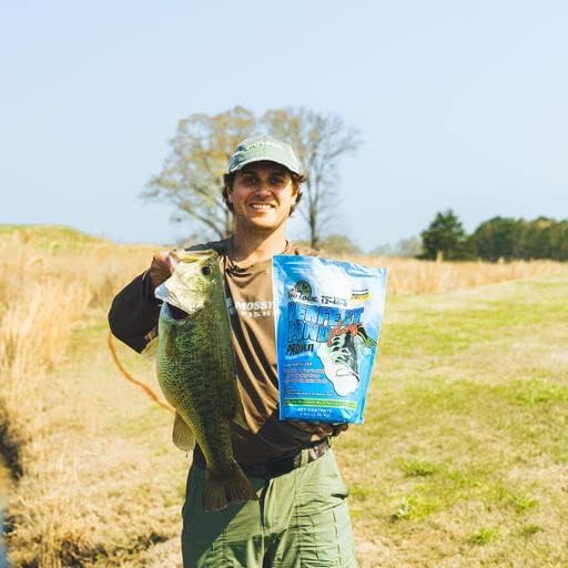 BioLogic Perfect Pond Plus, Fish Pond Fertilizer, Granular Fish Pond and Plant Fertilizer, Fast Acting & Easy to Apply, 5 lb Bag Broadcasts 1 Acre