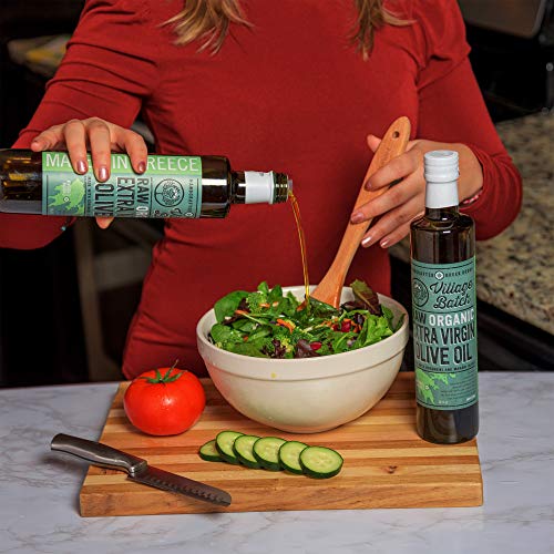 VILLAGE BATCH - AWARD WINNERS - KORONEIKI OLIVE OIL Greek Olive Oil ORGANIC COLD PRESSED OLIVE OIL Extra Virgin Olive Oil High In Polyphenols