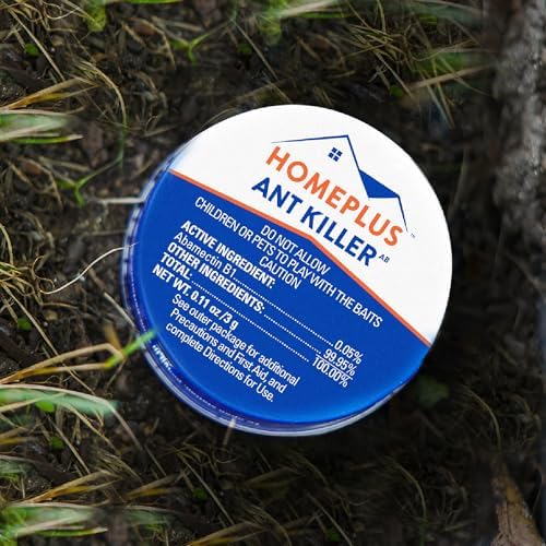 Homeplus™ Ant Killer AB, Metal Bait Station, Ants Killer for House, Ant Traps Indoor & Outdoor, 12 Pack