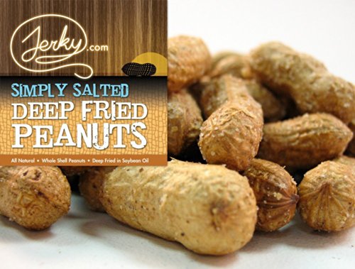 Jerky.com Deep Fried Spicy Hot Peanuts in Shell 3 Pack - Bold & Savory Peanuts - Roasted Spicy Peanuts in Shell for Human - USA Grown, Ultimate Spicy Gourmet Gift Peanuts (30oz Total)