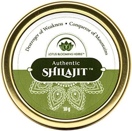 Lotus Blooming Herbs Authentic Shialjit Gold Grade Himalayan Resin 10 Grams | Himalayan, Fulvic Acid & Trace Minerals, Supports Healthy Energy