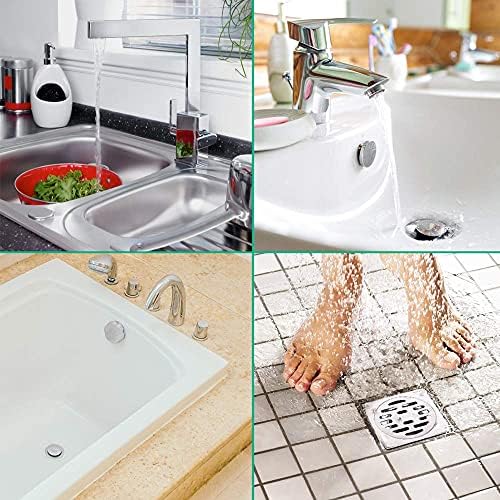 Drain Snake Hair Drain Clog Remover - 3 Pack Shower Sink Unclogger Tool