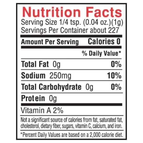 Slap Ya Mama Cajun Seasoning from Louisiana, Hot Blend, No MSG and Kosher, 8 Ounce Can | one 8 oz canister of Hot Blend Cajun seasoning for chicken, seafood, vegetables, grilling, and everyday meals.
