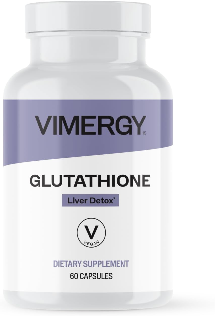 Vimergy Glutathione, Vegan Liver Detox*, 60 Capsules and Servings