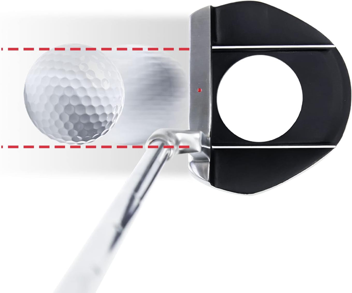 KOFULL Golf Putter-Golf Putters for Men Right Handed, Golf Men's Putter 34", Mens Putters Right Hand, Men Golf Putter with Ball Picking Function
