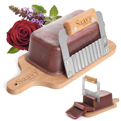 Saavy Naturals Hydrating & Purifying Mini Soap – Plant-Based, Nourishing & Moisturizing Bar Soap Gift Set for Men & Women – Mini Square Shaped Artisan Bar Soaps, 10 pack