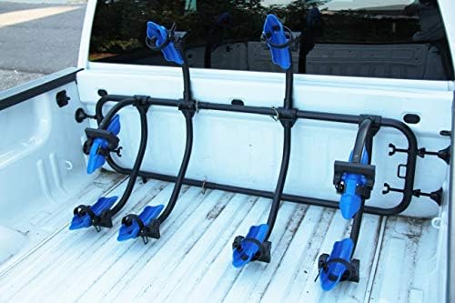 Heininger Advantage SportsRack BedRack Elite Truck 4 Bike Rack, Black (2030)