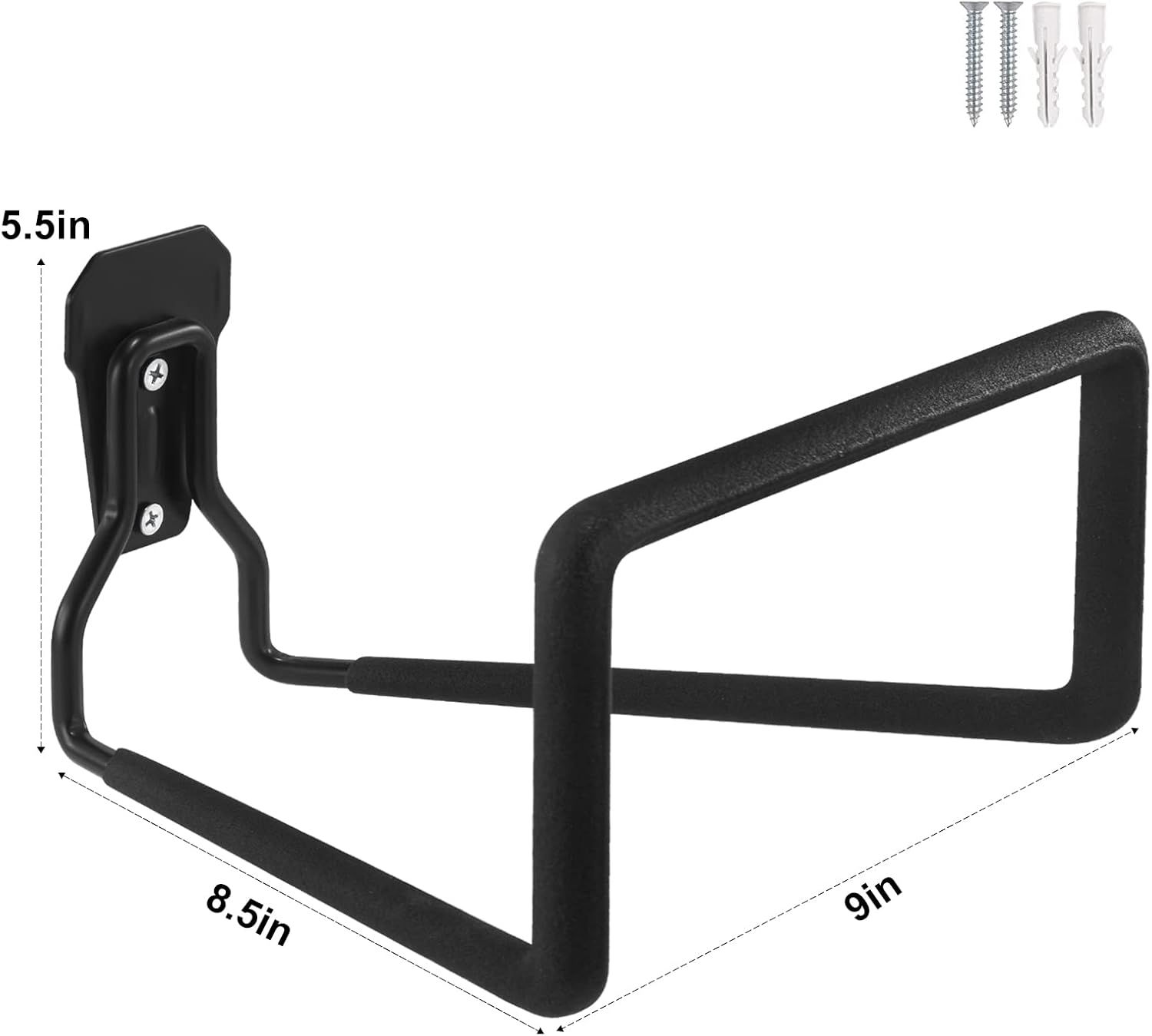 Hose Hanger, Heavy Duty Metal Hose Holder Wall Mount