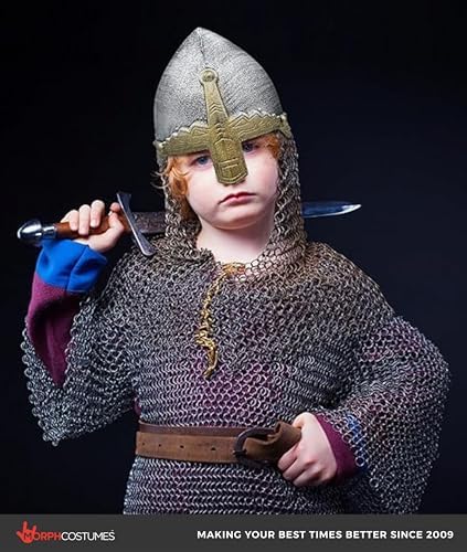 Nicky Bigs Novelties Knight Helmet, Medieval Helmet, Crusader Helmets, Crusader Costume Helmets, Knight Costume