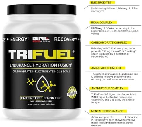 3-in-1 Endurance and Recovery, Hydration, BCAA, Electrolyte Enhanced Drink (Wild Berry)…