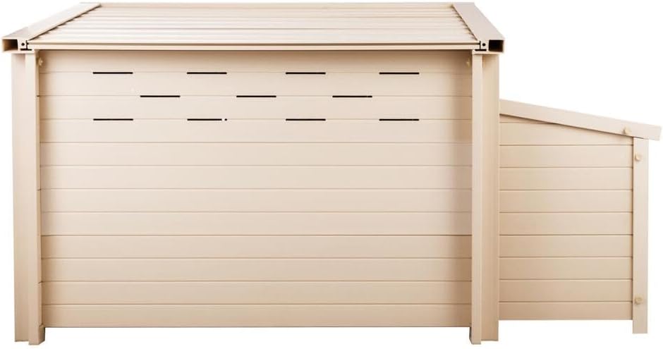 New Age Pet ECOFLEX Fontana Chicken Coop, Urban Barn for 2 to 3 Chickens, Easy Assembly, Eco Friendly & Durable, Tan