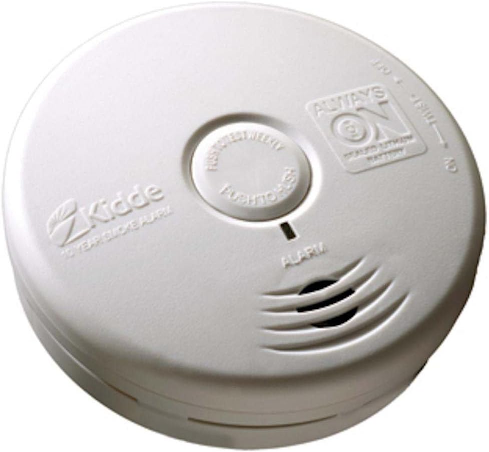Kidde 21010164 10 Year Battery Smoke Alarm | Photoelectric | Living Area | Model P3010L