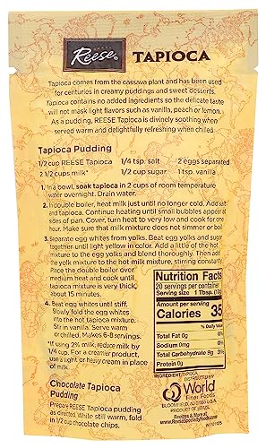 Reese Large Pearl Tapioca, 7 Ounces (Pack of 6)