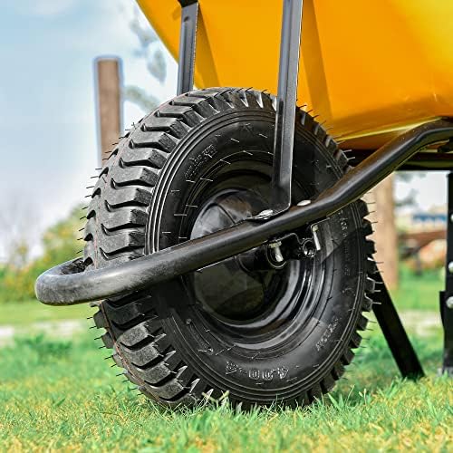 4.80/4.00-8" Premium Replacement Tire Inner Tubes, 2pack | TR87 angled valve for Mini Bikes, Go Kart, Lawn Mowers, Hand Truck