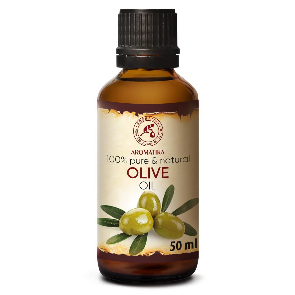 Olive Oil Extra Virgin 1.7 Fl Oz - 100% Pure Unrefined - Best for Hair - Skin - Nails - Lips - Face - Body - Scalp - Great for Beauty - Massage Oil