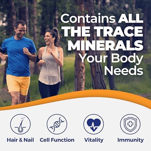 Mimi's Miracle Minerals – Fulvic & Humic Acid Supplement with 72+ Ionic Trace Minerals, Energy, Hair & Nail Growth Support, Organic Plant-Derived Liquid Drops, 4 oz