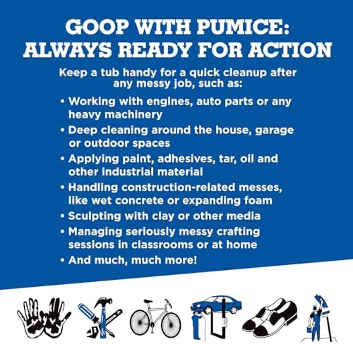 GOOP Hand Cleaner with Pumice 4.5 Lb. Can