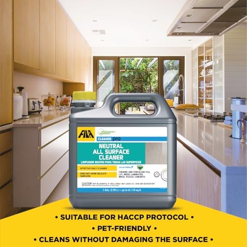 FILA Surface Care Solutions, CLEANER PRO, Neutral All Purpose Cleaner, Highly Concentrated - Up to 40 Washes, 1 QT
