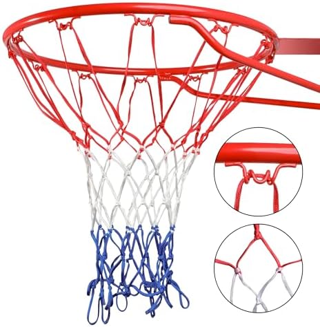 Cannon Sports Heavy Duty Basketball Net Replacement - 21 Inches - 12 Loop Standard Size - Weather Resistant for Indoor/Outdoor Courts - Fits All Standard Rims