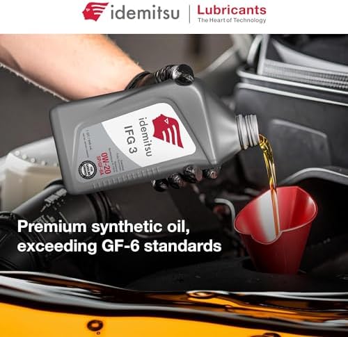 Idemitsu Full Synthetic 0W-20 Engine Oil SP/GF-6-1QT