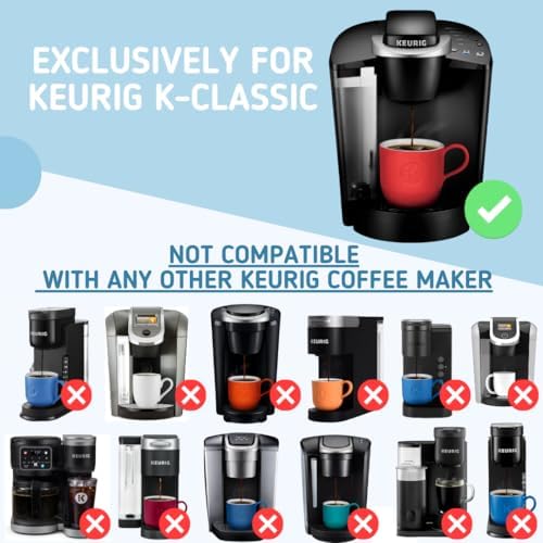 Replacement Water Reservoir Tank for Keurig K-Classic ONLY 48 oz - B44, B40, B45, B50, K40, K45, K50