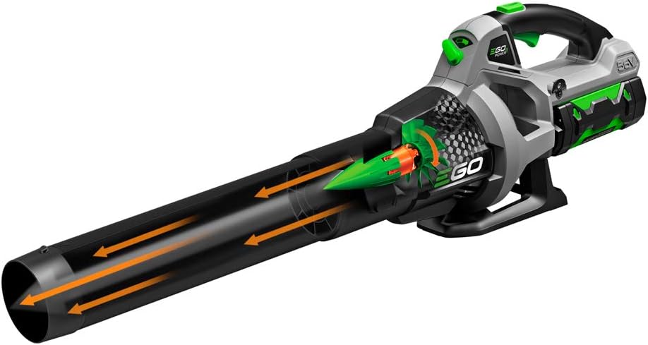 EGO POWER+ Cordless Electric Leaf Blower, 530 CFM, With Battery - LB5302