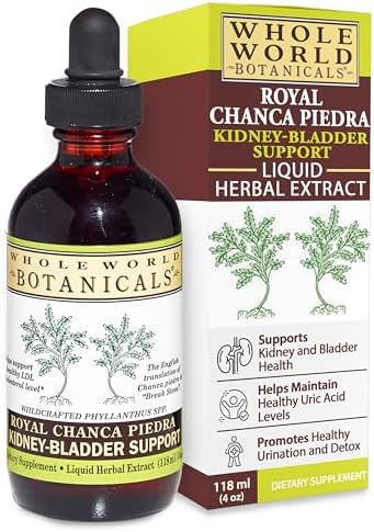 Whole World Botanicals Royal Chanca Piedra – Kidney & Bladder Support – Herbal Supplement – Liquid Extract 4 oz – Traditional Amazon Herb