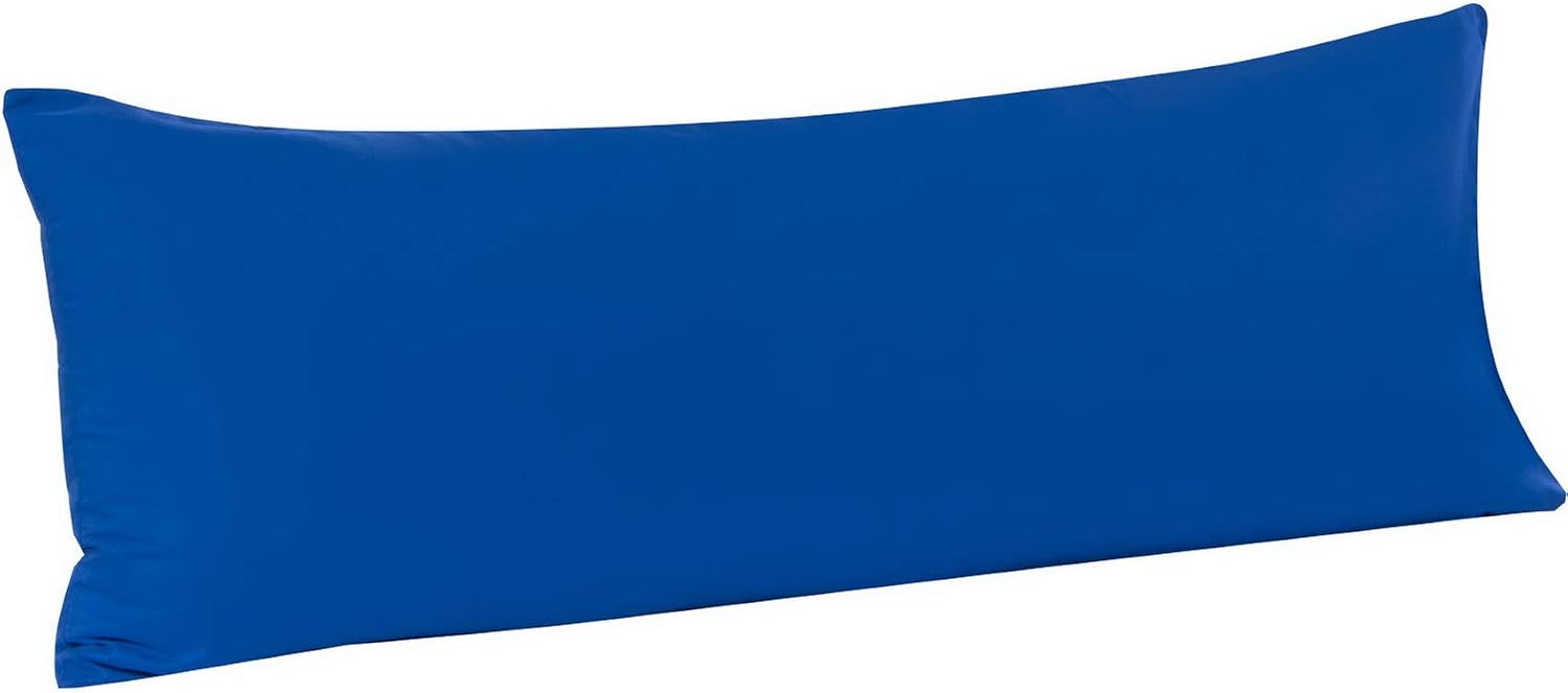 FLXXIE 2-Pack Microfiber Standard Pillow Cases, Envelope Style, White